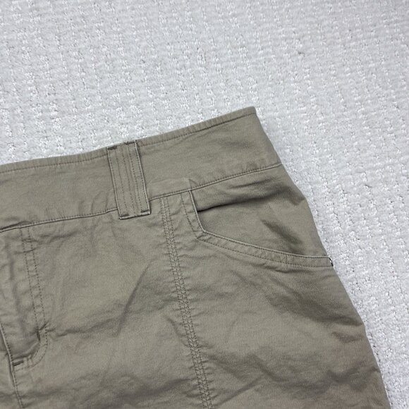 VTG Chlorophylle Skirt Women Sz 14 Beige Outdoor Made in Canada Casual - Picture 5 of 14